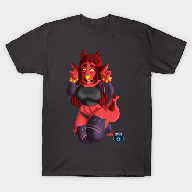 Ignita Design T-Shirt by SenpaiLove